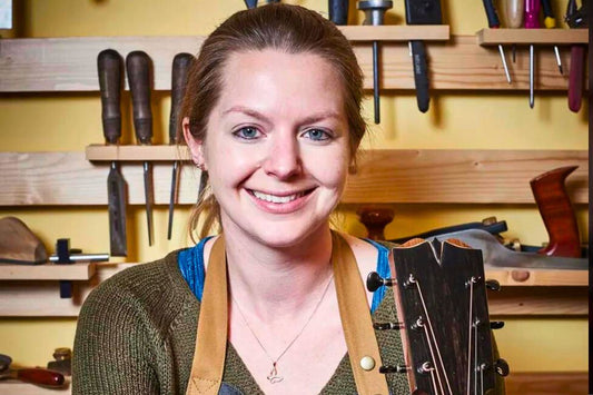 Builder Rosie Heydenrych of Turnstone Guitar Company