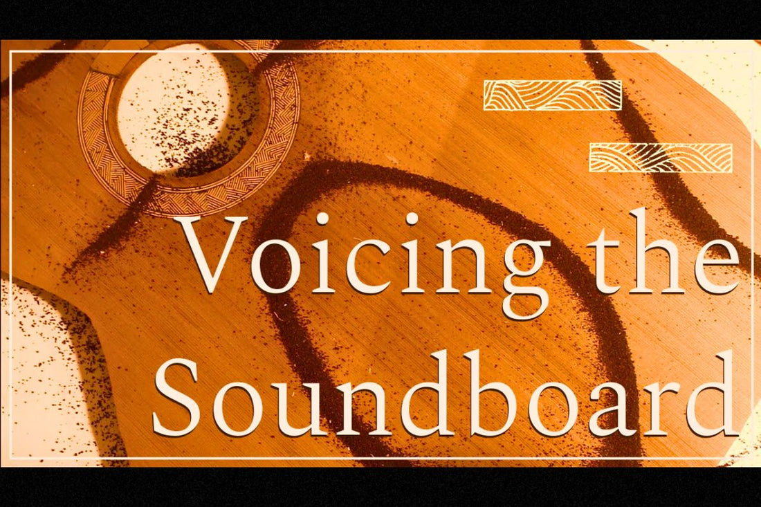 Bracing And Voicing A Classical Guitar Soundboard