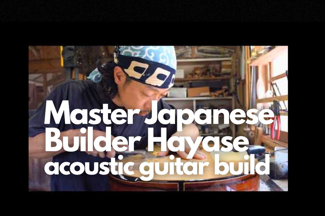 Japanese Acoustic Luthier Hayase Complete Build