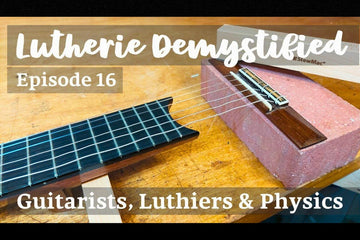 Lutherie Demystified: Guitarists, Luthiers and Physics