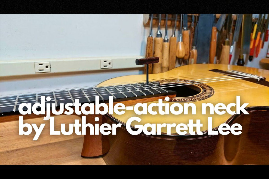 Adjustable-Action Neck Tutorial By Luthier Garrett Lee